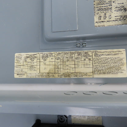 Square D BX38A Type QO 225A 42 Circuit Load Center Box 1PH 9 Breakers 240V Max