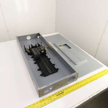 Square D BX38A Type QO 225A 42 Circuit Load Center Box 1PH 9 Breakers 240V Max