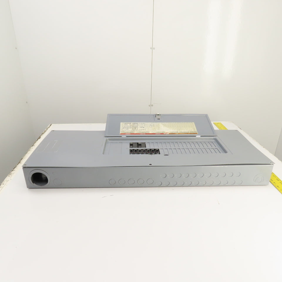 Square D BX38A Type QO 225A 42 Circuit Load Center Box 1PH 9 Breakers 240V Max