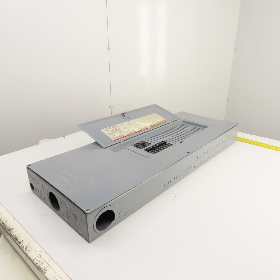 Square D BX38A Type QO 225A 42 Circuit Load Center Box 1PH 9 Breakers 240V Max