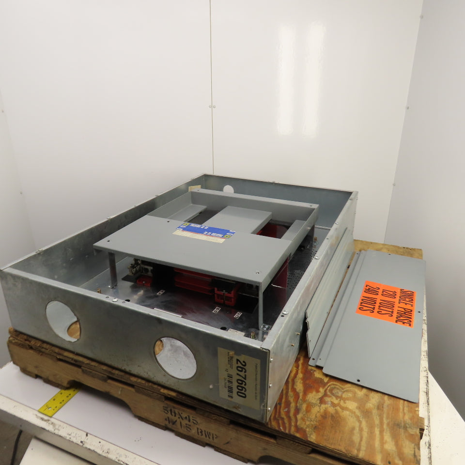 Square D HCM14486 I-Line 600A 600V HCM Panelboard Interior & Box W/Cover