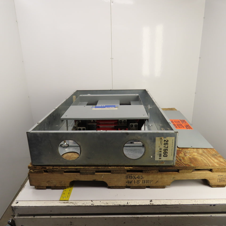 Square D HCM14486 I-Line 600A 600V HCM Panelboard Interior & Box W/Cover
