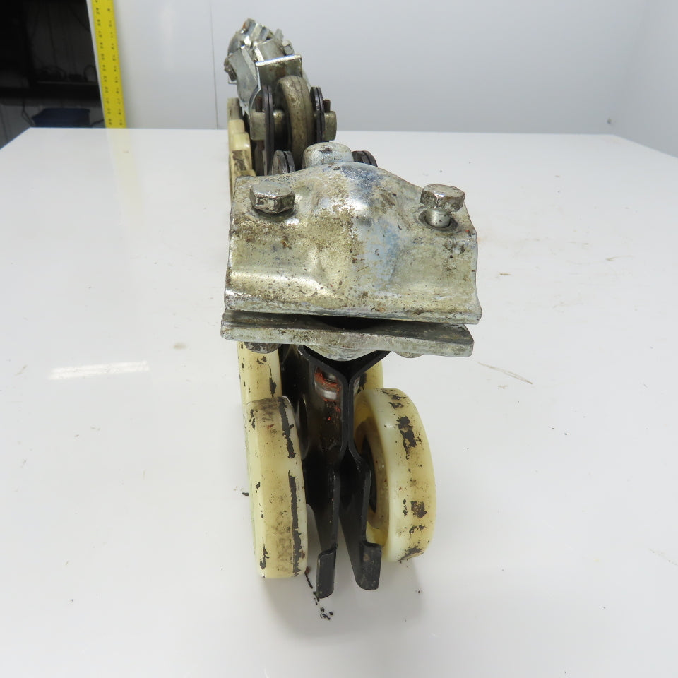 Demag Manual Push/Pull Monorail Hoist Trolley 3" Wheel Width Lot Of 5