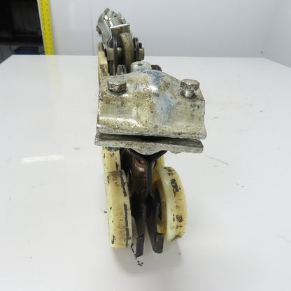 Demag Manual Push/Pull Monorail Hoist Trolley 3" Wheel Width Lot Of 5