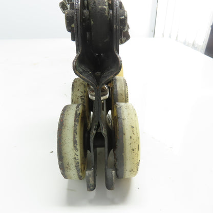 Demag Manual Push/Pull Monorail Hoist Trolley 3" Wheel Width Lot Of 5