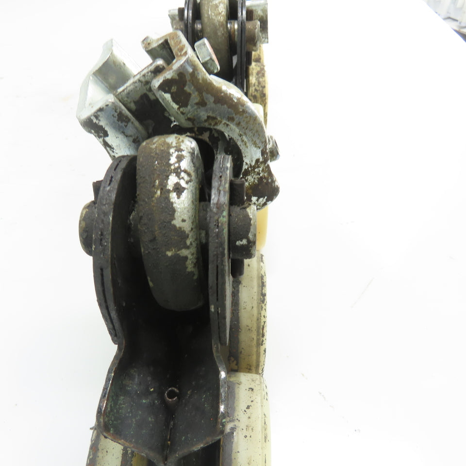 Demag Manual Push/Pull Monorail Hoist Trolley 3" Wheel Width Lot Of 5