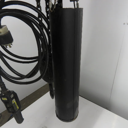 CM Lodestar Model RR 2 Ton 4000LB Electric Chain Hoist 15' Lift 16FPM 208-480V