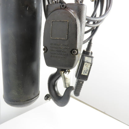 CM Lodestar Model RR 2 Ton 4000LB Electric Chain Hoist 15' Lift 16FPM 208-480V