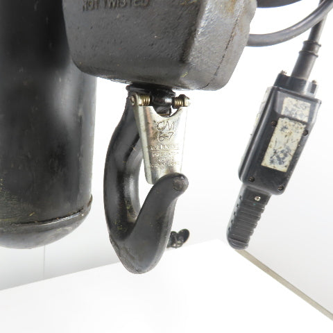 CM Lodestar Model RR 2 Ton 4000LB Electric Chain Hoist 15' Lift 16FPM 208-480V