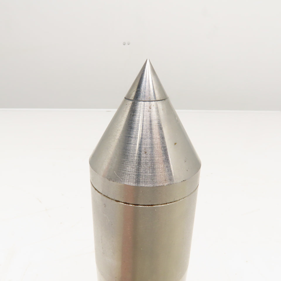 No. 4 65° Lathe Dead Center Taper Shank Carbide Tip