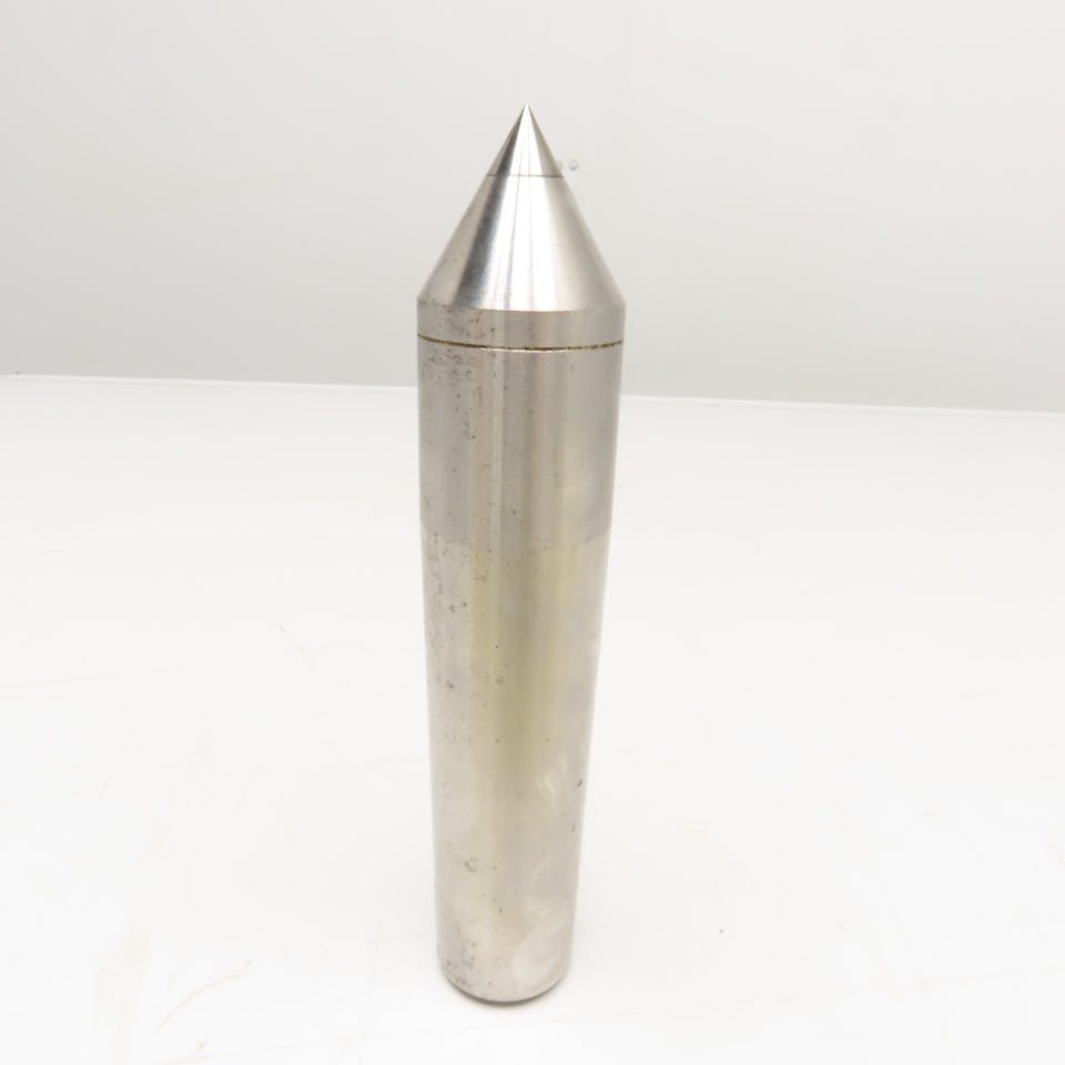 No. 4 65° Lathe Dead Center Taper Shank Carbide Tip