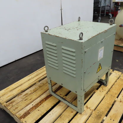 Kyoto A3H-125-MB 15kVA 3-Phase Transformer Pri 380/415/220/240/480V Sec 200/220V