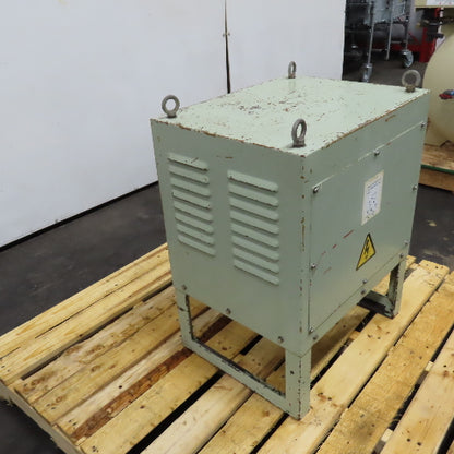 Kyoto A3H-125-MB 15kVA 3-Phase Transformer Pri 380/415/220/240/480V Sec 200/220V