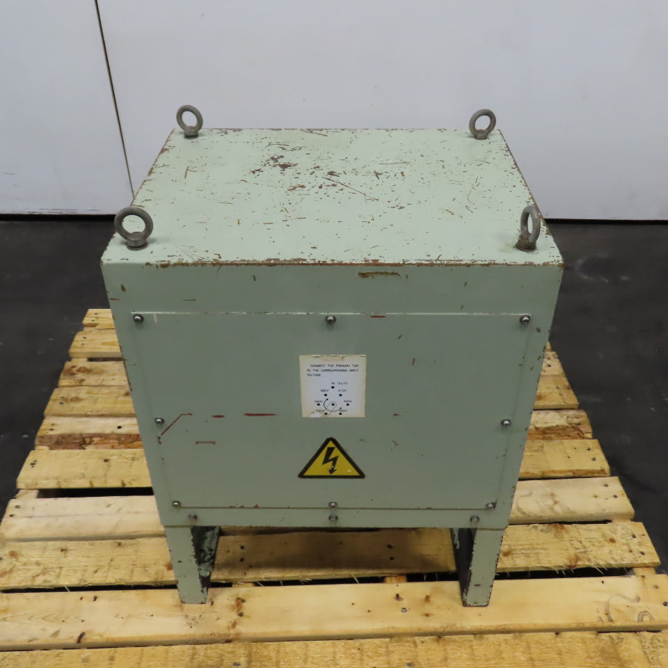 Kyoto A3H-125-MB 15kVA 3-Phase Transformer Pri 380/415/220/240/480V Sec 200/220V