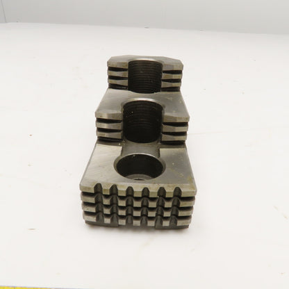 Autoblok 12082621 100 x 45 x 56mm Tall Serrated Hard Top Chuck Jaw 1,5 x 60° Set