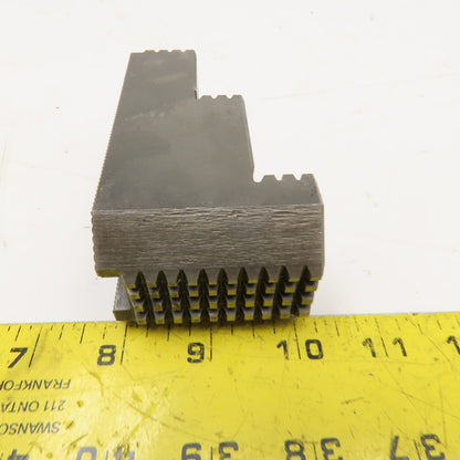 Autoblok 12082621 100 x 45 x 56mm Tall Serrated Hard Top Chuck Jaw 1,5 x 60° Set