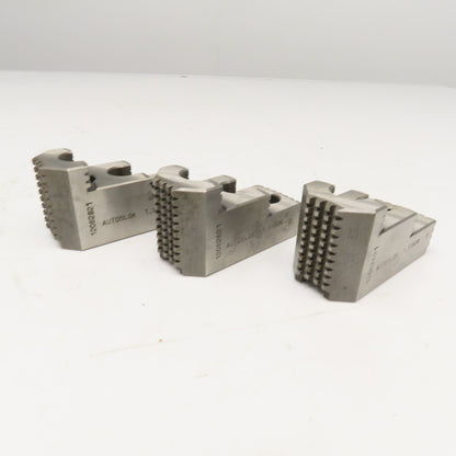 Autoblok 12082621 100 x 45 x 56mm Tall Serrated Hard Top Chuck Jaw 1,5 x 60° Set