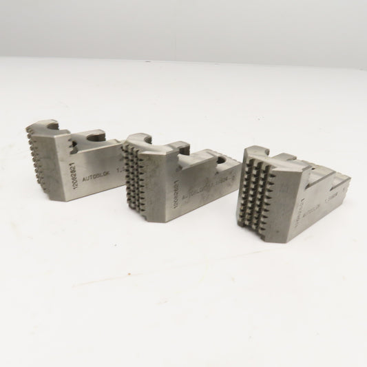 Autoblok 12082621 100 x 45 x 56mm Tall Serrated Hard Top Chuck Jaw 1,5 x 60° Set