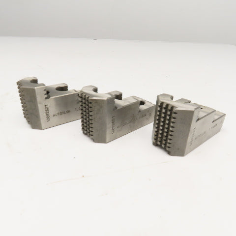Autoblok 12082621 100 x 45 x 56mm Tall Serrated Hard Top Chuck Jaw 1,5 x 60° Set