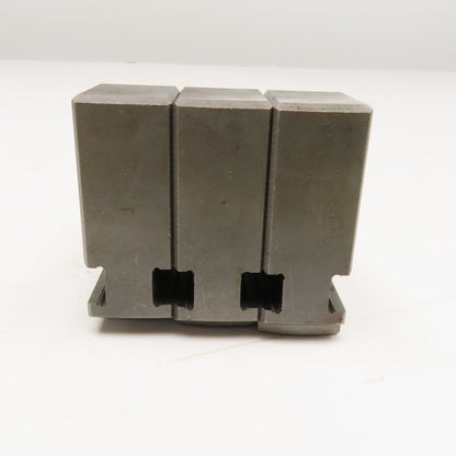 85 x 22 x61mm Tall Hard Top Scroll Chuck Jaw Set Of 3