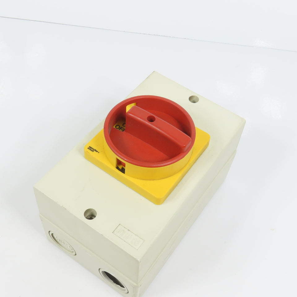 Sprecher + Schuh LA7-25-1753 25A 600V Motor Disconnect Switch 1-10HP W/Enclosure