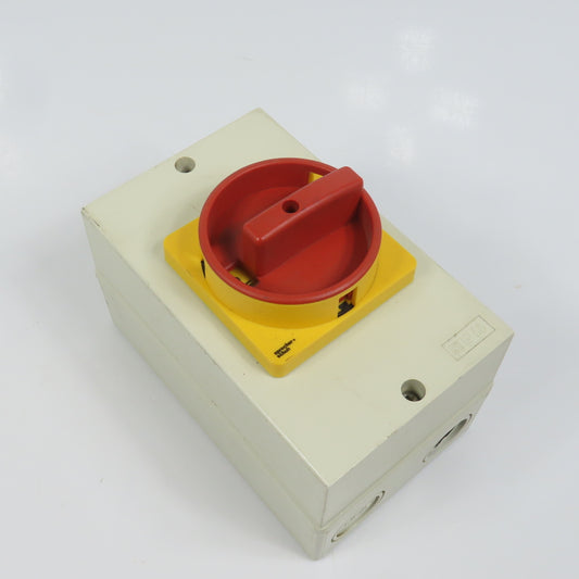 Sprecher + Schuh LA7-25-1753 25A 600V Motor Disconnect Switch 1-10HP W/Enclosure