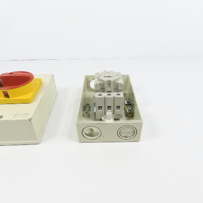 Allen Bradley 194E-A25-1753 25A 600V Motor Disconnect Switch 1-10HP W/Enclosure