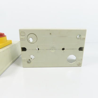 Allen Bradley 194E-A25-1753 25A 600V Motor Disconnect Switch 1-10HP W/Enclosure