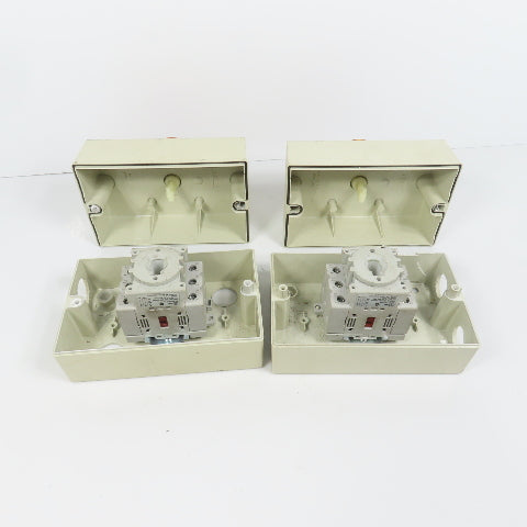Allen Bradley 194E-A25-1753 25A 600V Disconnect Switch W/Broken Enclosure Lot/2