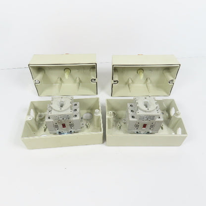 Allen Bradley 194E-A25-1753 25A 600V Disconnect Switch W/Broken Enclosure Lot/2