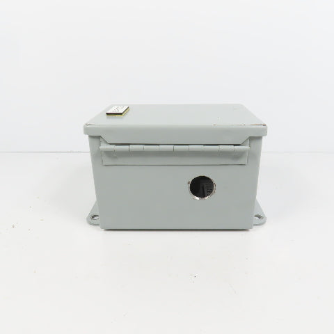 Hoffman A6044CH 4" x 4" x 6" Electrical Junction Box W/ 700-HA32A1 Relay