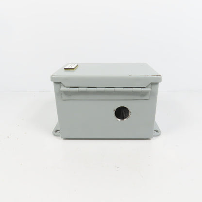 Hoffman A6044CH 4" x 4" x 6" Electrical Junction Box W/ 700-HA32A1 Relay