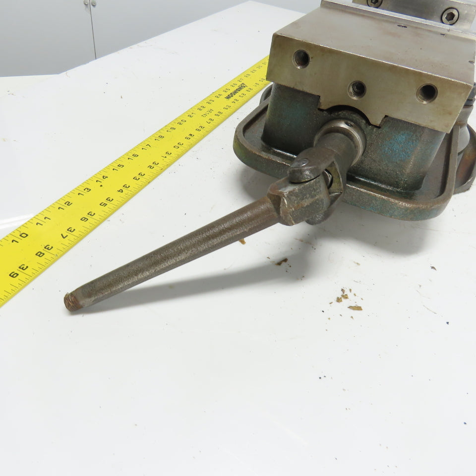 Kurt AngLock 6" Precision Machine Milling Vise 6" Jaw Opening W/ Swivel Base
