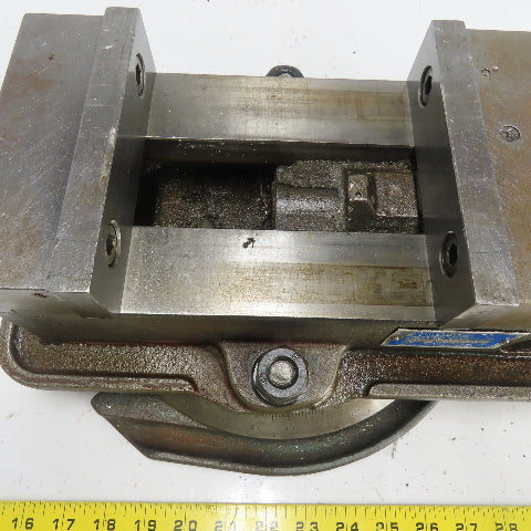 Kurt AngLock 6" Precision Machine Milling Vise 6" Jaw Opening W/ Swivel Base