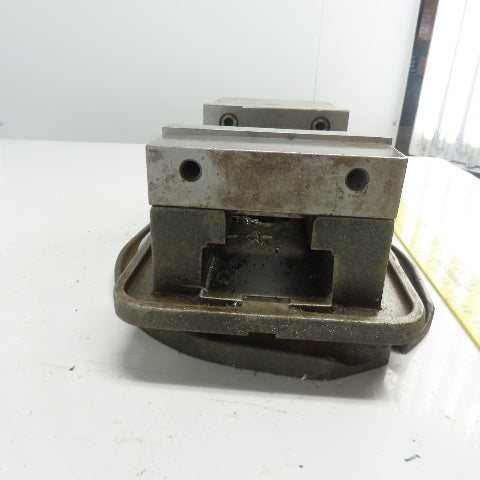 Kurt AngLock 6" Precision Machine Milling Vise 6" Jaw Opening W/ Swivel Base