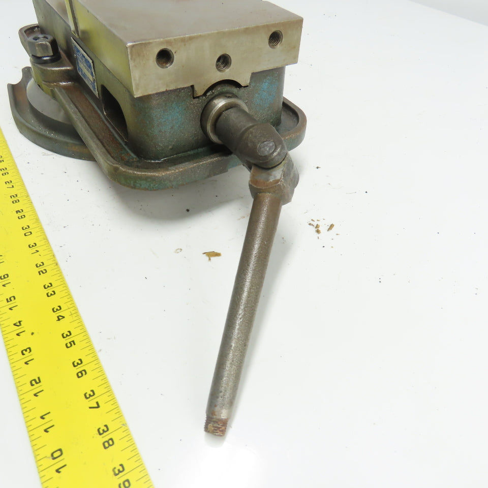 Kurt AngLock 6" Precision Machine Milling Vise 6" Jaw Opening W/ Swivel Base