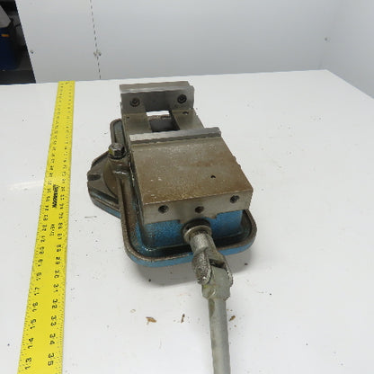 Ralmikes 115-6284 6" Precision Machine Milling Vise 6" Jaw Opening W/Swivel Base