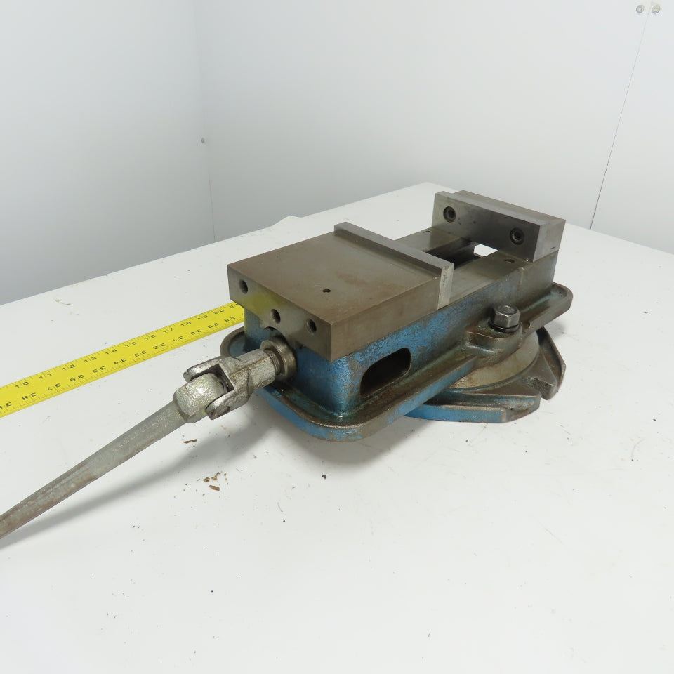 Ralmikes 115-6284 6" Precision Machine Milling Vise 6" Jaw Opening W/Swivel Base