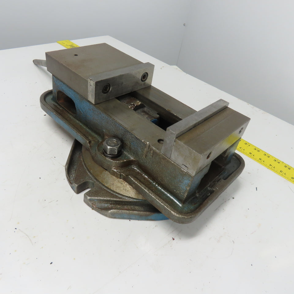 Ralmikes 115-6284 6" Precision Machine Milling Vise 6" Jaw Opening W/Swivel Base