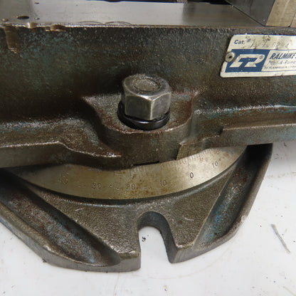 Ralmikes 115-6284 6" Precision Machine Milling Vise 6" Jaw Opening W/Swivel Base