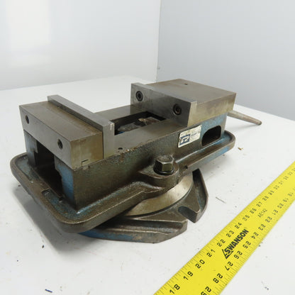 Ralmikes 115-6284 6" Precision Machine Milling Vise 6" Jaw Opening W/Swivel Base