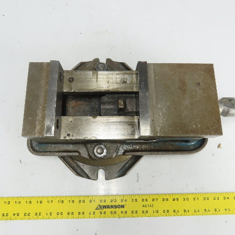 Ralmikes 115-6284 6" Precision Machine Milling Vise 6" Jaw Opening W/Swivel Base
