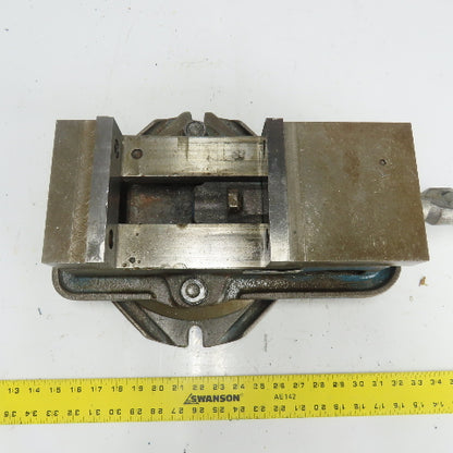 Ralmikes 115-6284 6" Precision Machine Milling Vise 6" Jaw Opening W/Swivel Base