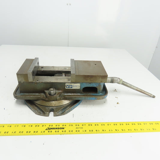 Ralmikes 115-6284 6" Precision Machine Milling Vise 6" Jaw Opening W/Swivel Base