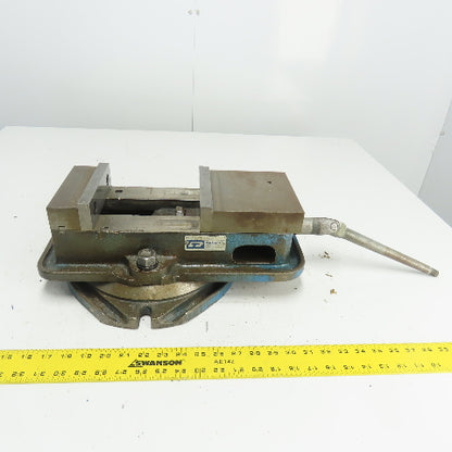 Ralmikes 115-6284 6" Precision Machine Milling Vise 6" Jaw Opening W/Swivel Base