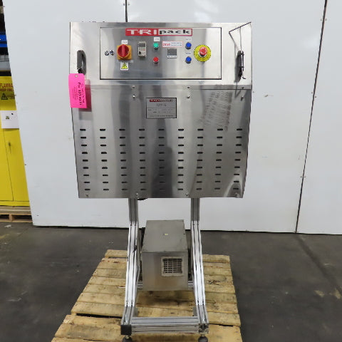 Tripack HT-1 #2 5" x 10" Shrink Sleeve & Tamper Band Convection Heat Tunnel 480V