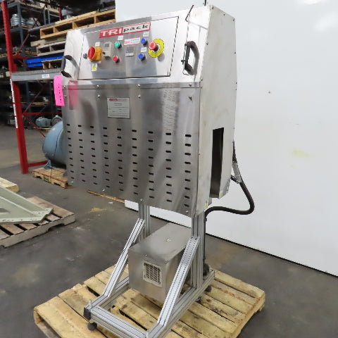 Tripack HT-1 #2 5" x 10" Shrink Sleeve & Tamper Band Convection Heat Tunnel 480V