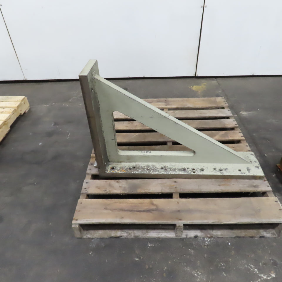 1-1/4" Steel Right Angle Plate Machinist Set Up Fixture 7.75" W x 24" H x 36" L