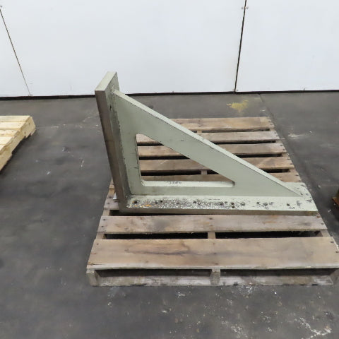 1-1/4" Steel Right Angle Plate Machinist Set Up Fixture 7.75" W x 24" H x 36" L