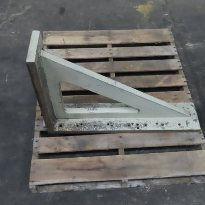 1-1/4" Steel Right Angle Plate Machinist Set Up Fixture 7.75" W x 24" H x 36" L